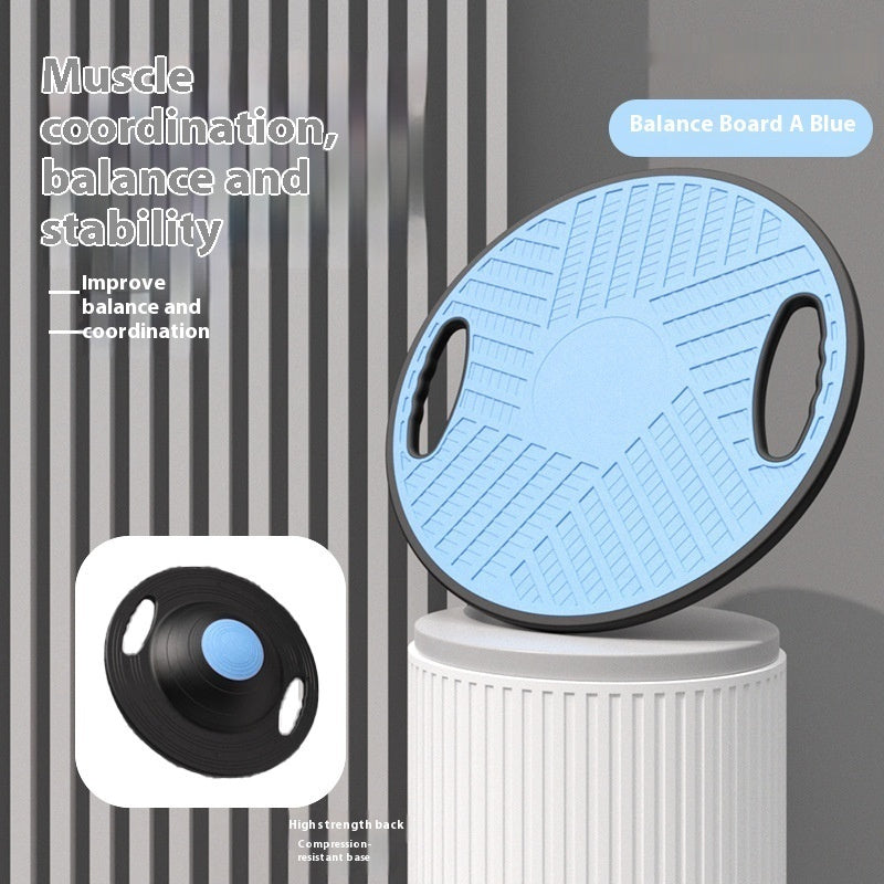 Portable Fitness Wood Surf Balance Board