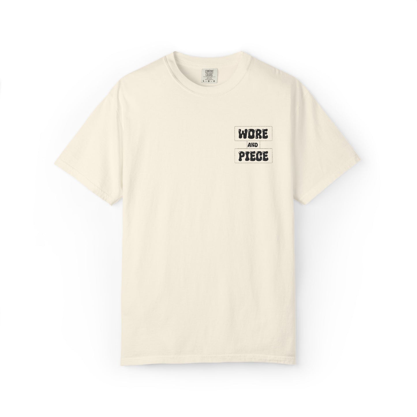 Worn and Piece Unisex Garment-Dyed T-Shirt
