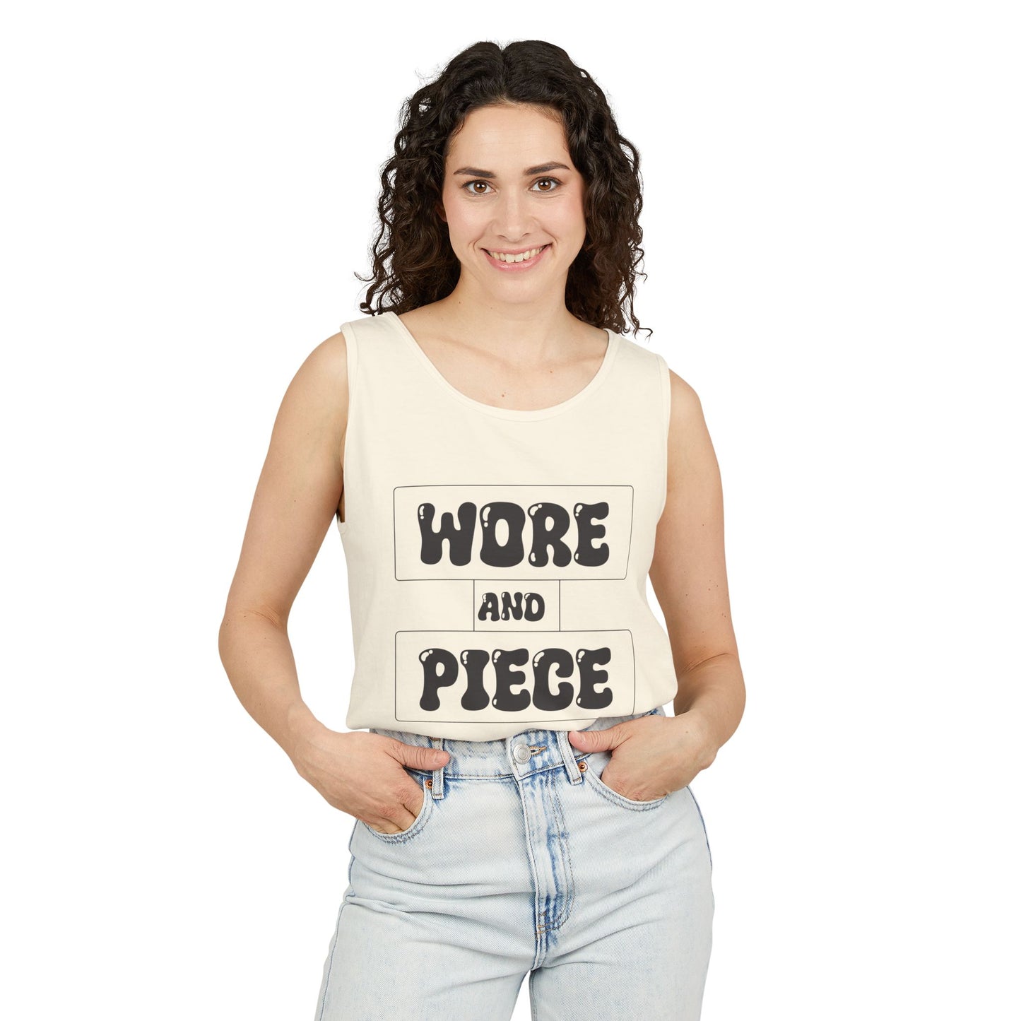 Wore and Piece Playful Retro Tank Top