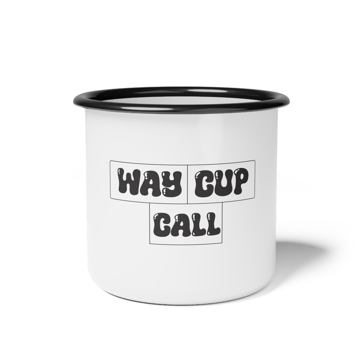 Fun Retro Enamel Camp Cup