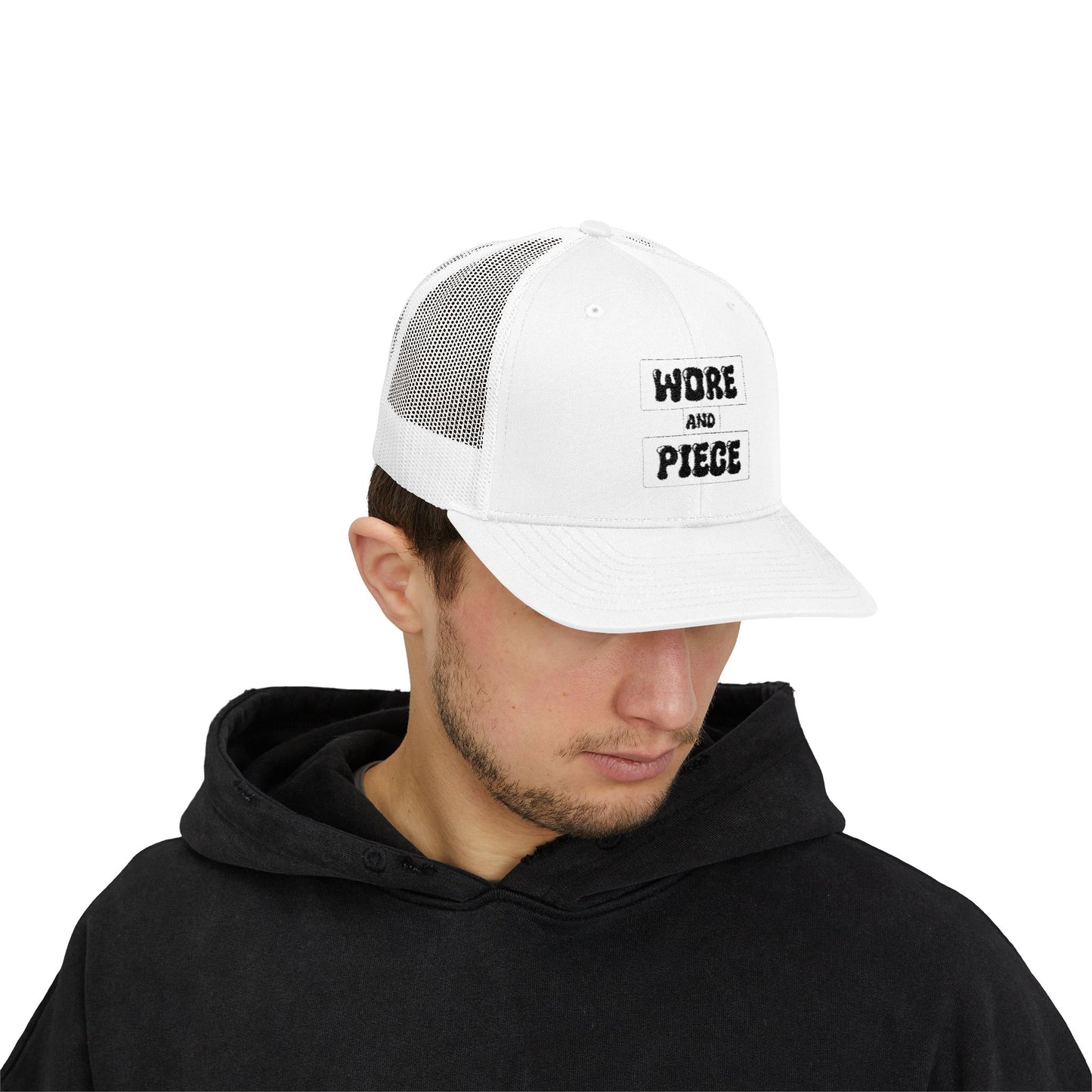Wore and Piece Snapback Trucker Cap