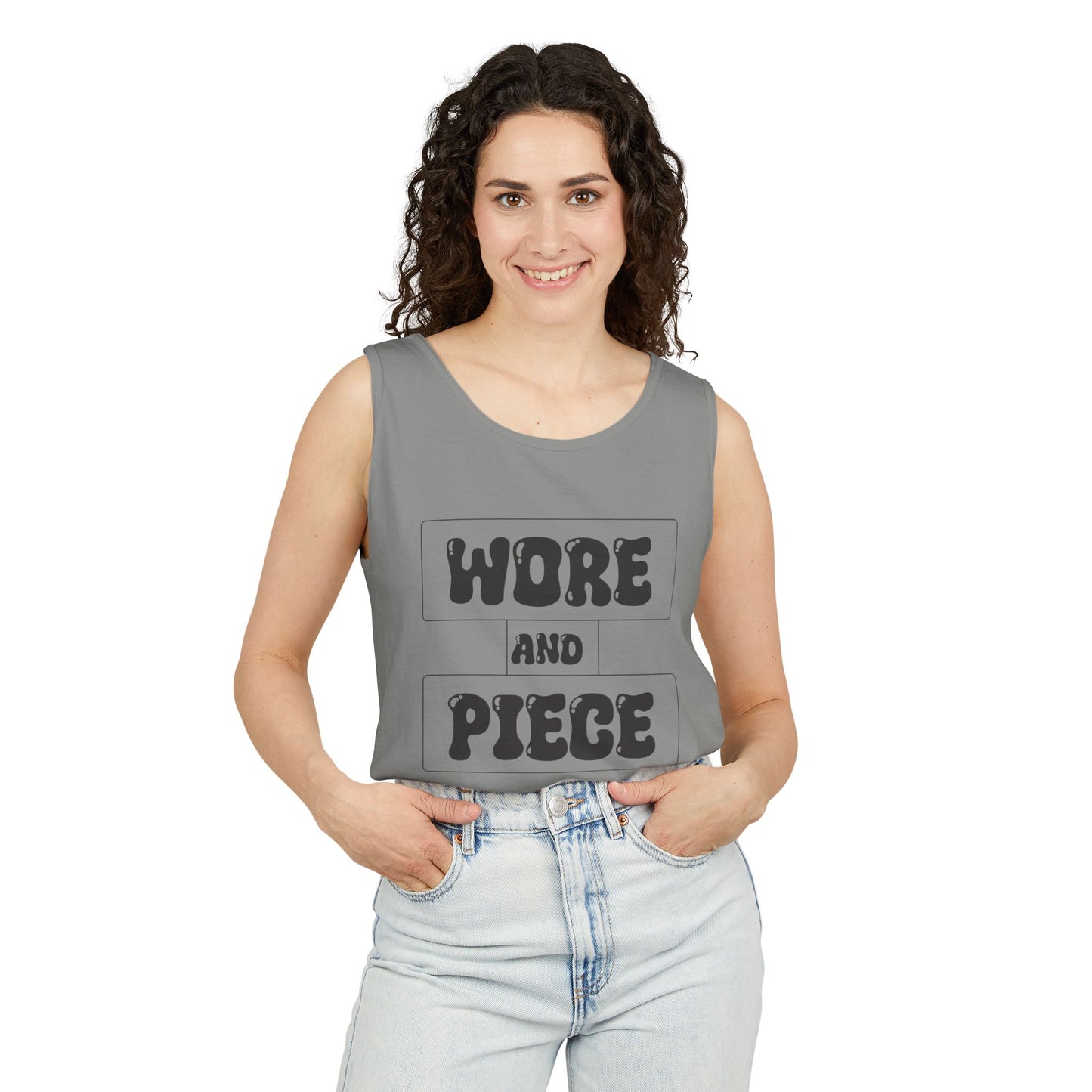 Wore and Piece Playful Retro Tank Top