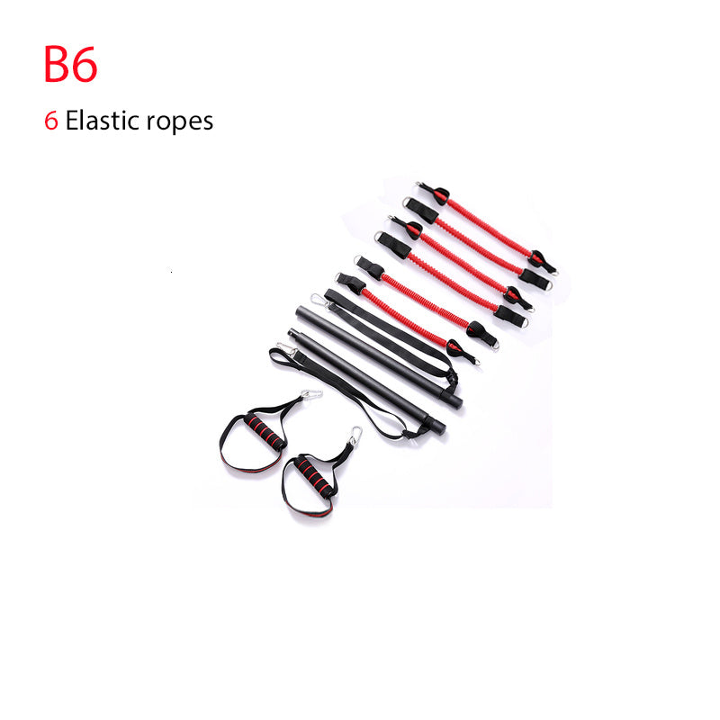 Body Workout Trainer Bar with Resistance Band