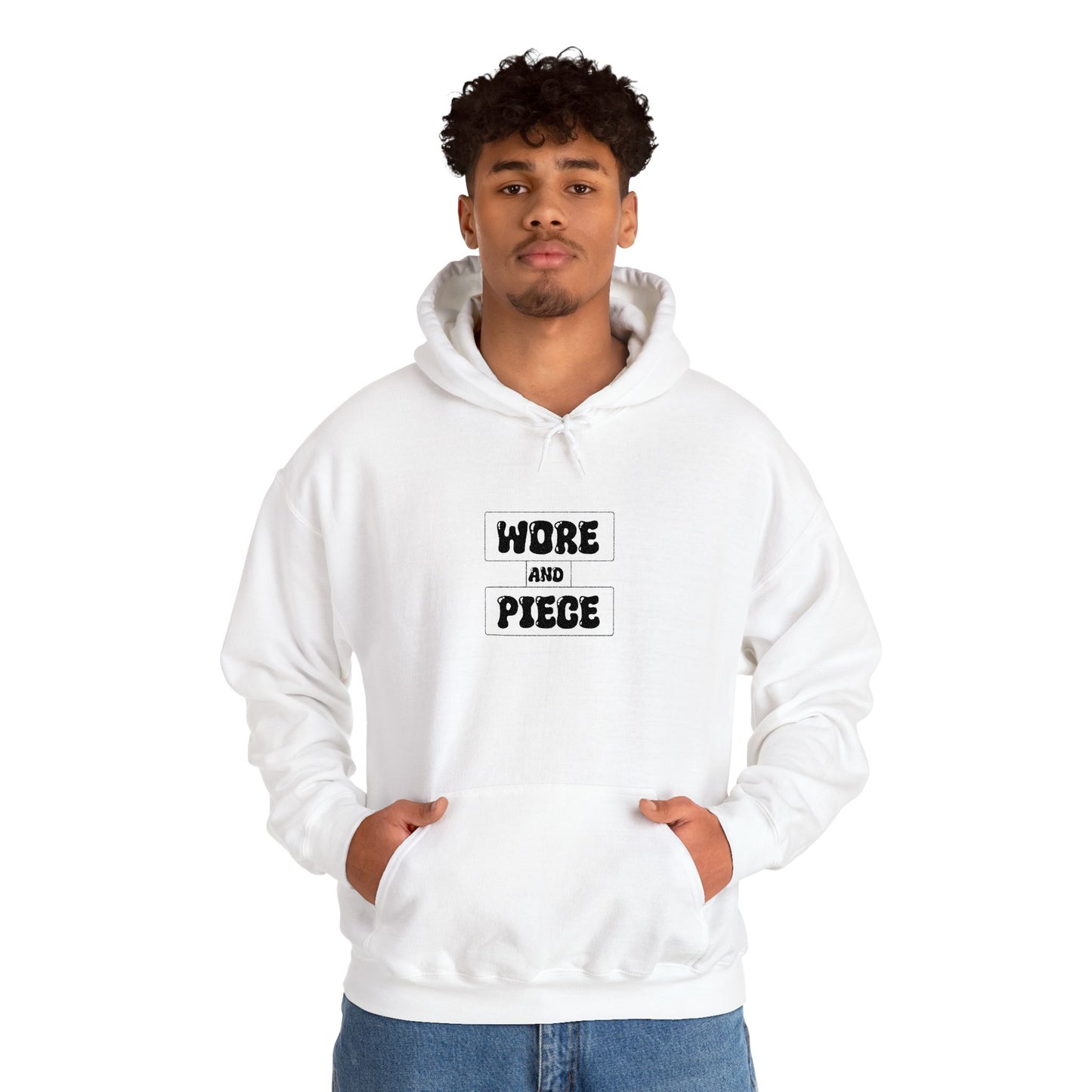 Wore and Piece Unisex Heavy Blend™ Hooded Sweatshirt
