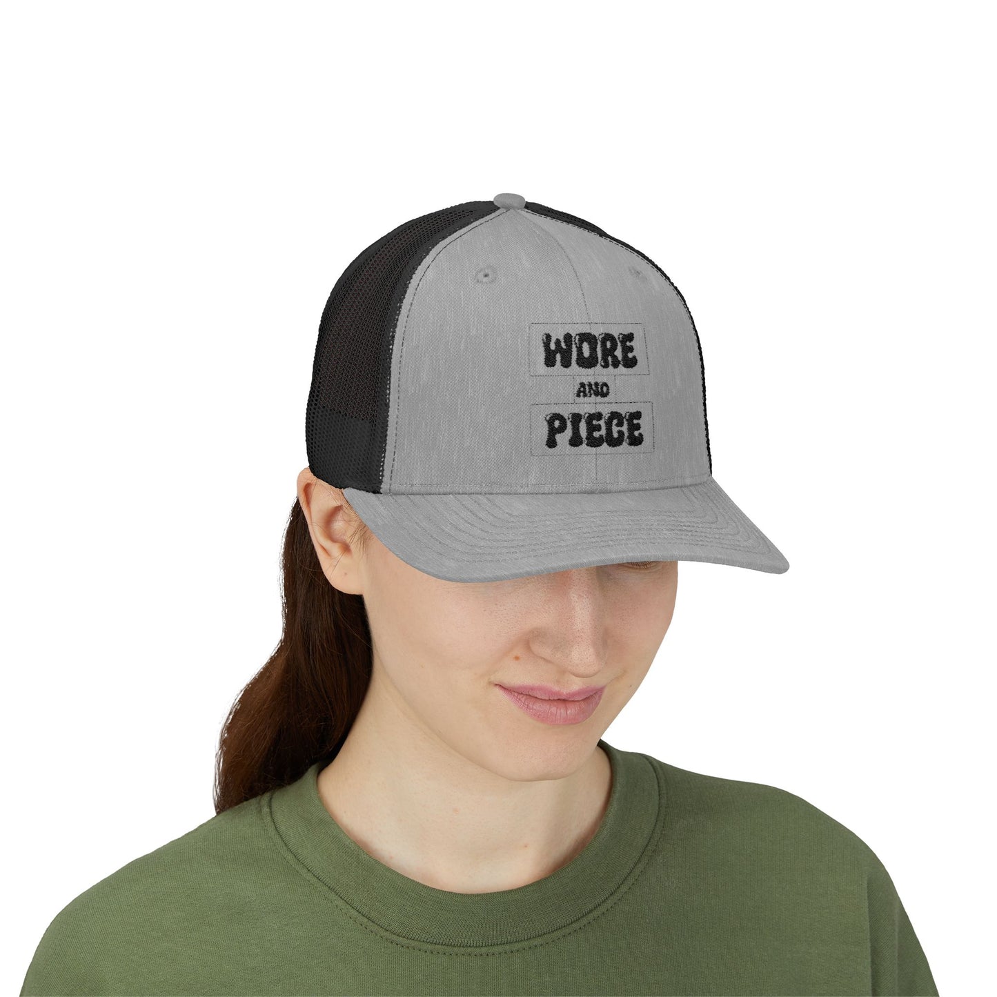 Wore and Piece Snapback Trucker Cap