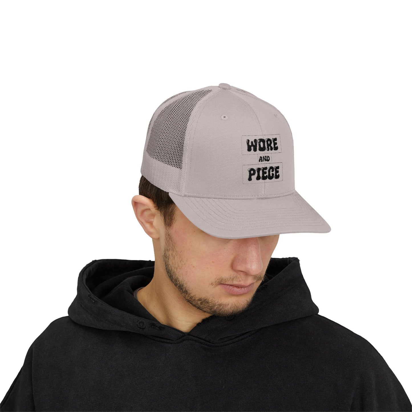 Wore and Piece Snapback Trucker Cap