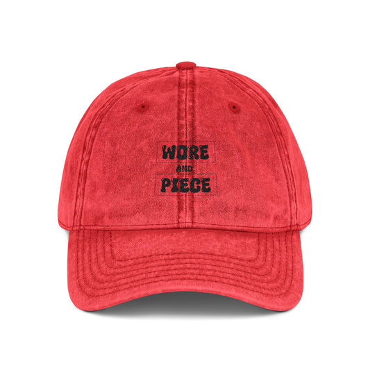 Wore And Piece Vintage Cap