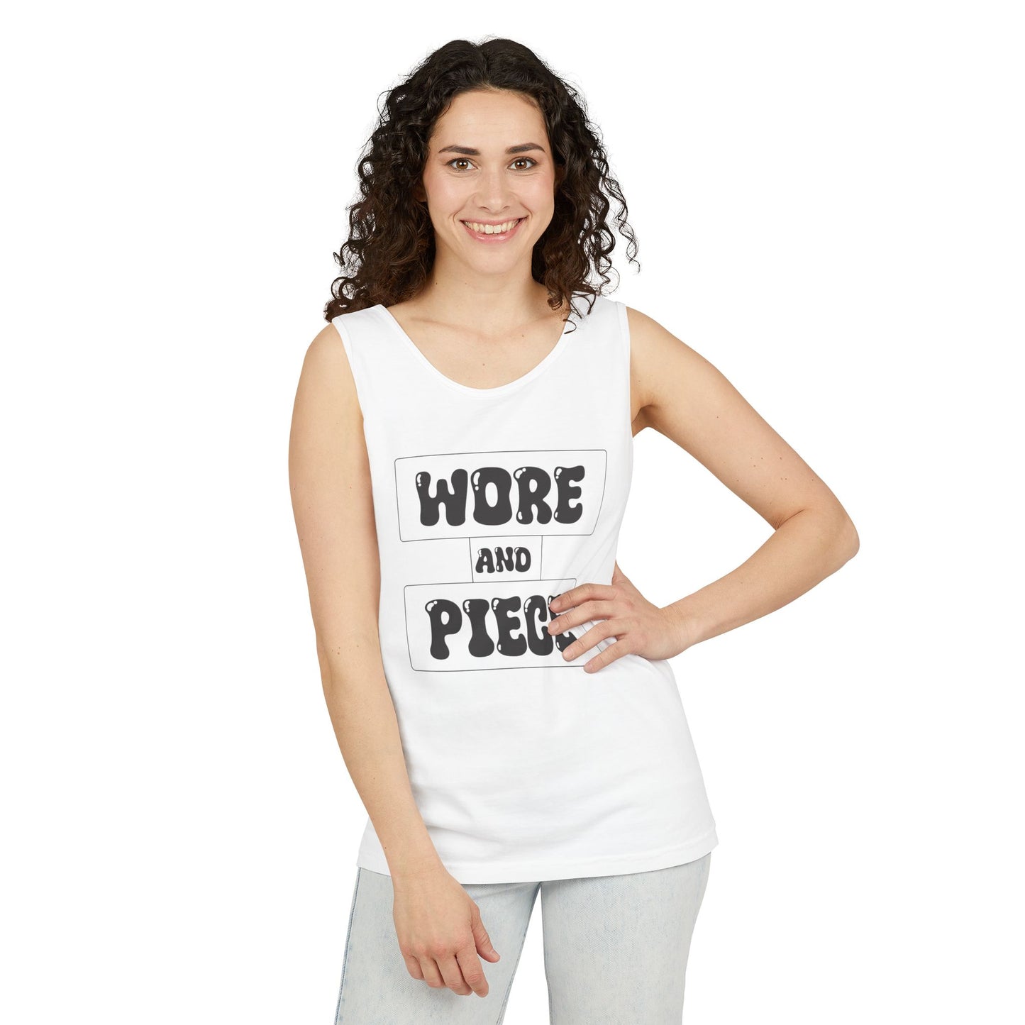 Wore and Piece Playful Retro Tank Top