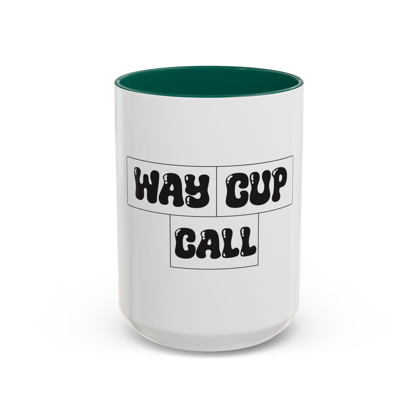 Colorful Ceramic Mug with Fun Quote
