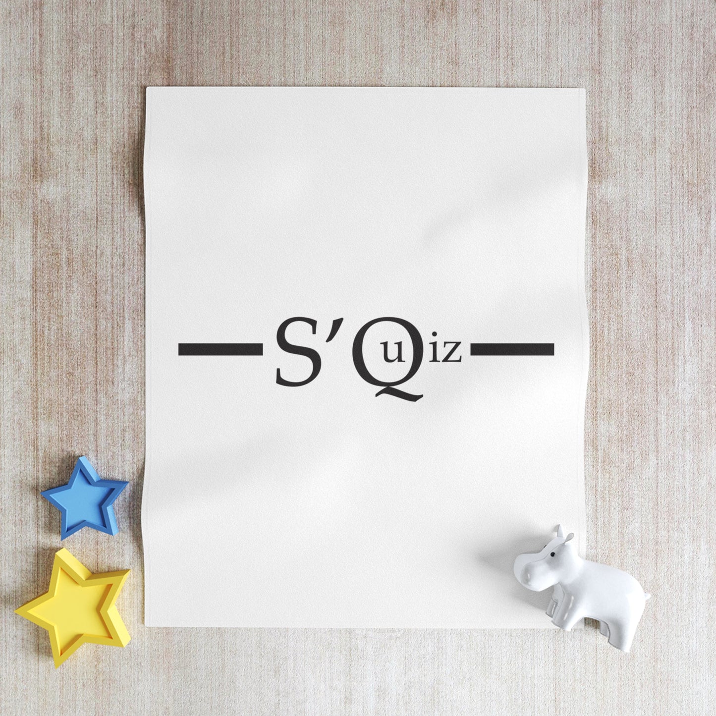 S'Quiz Throw Blanket
