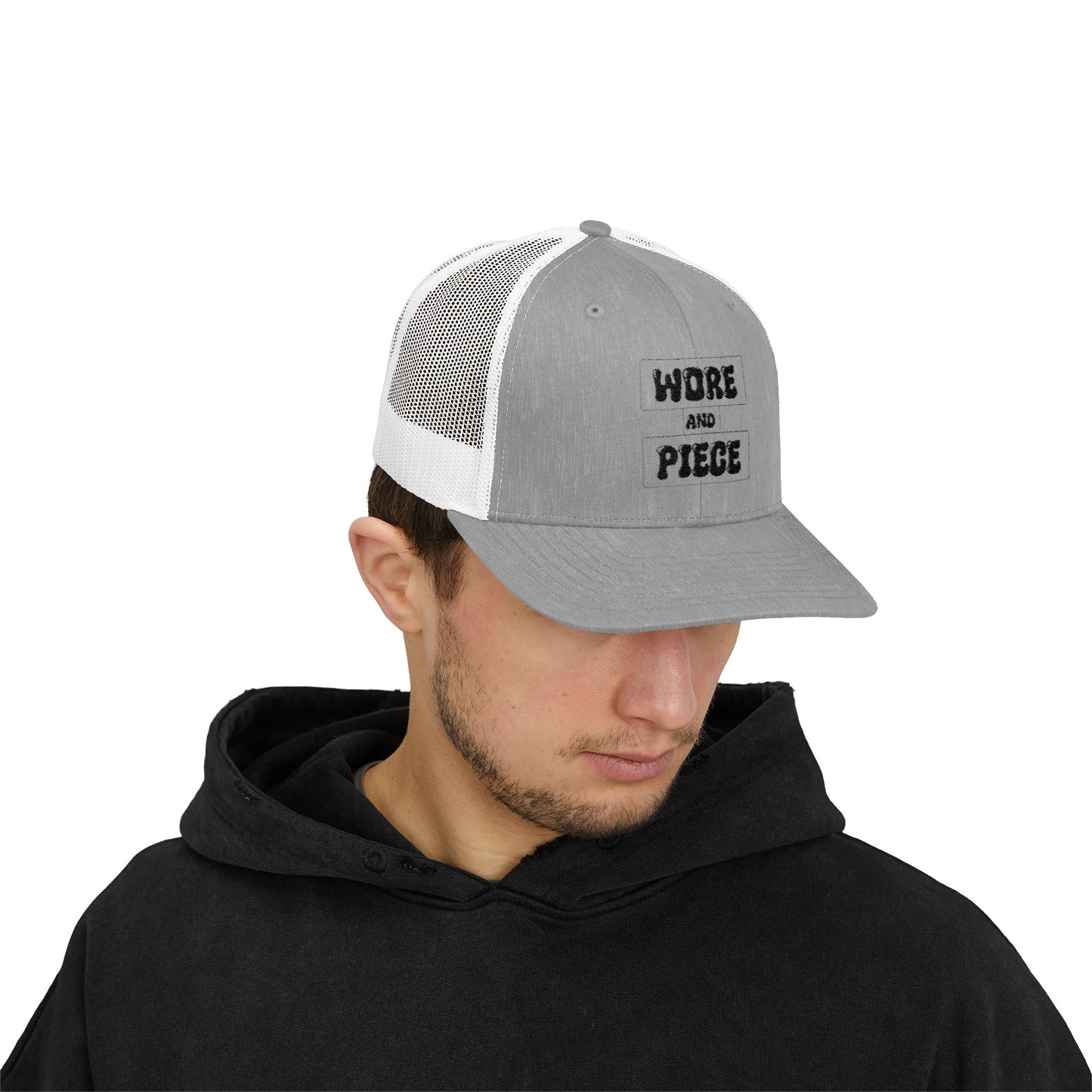 Wore and Piece Snapback Trucker Cap