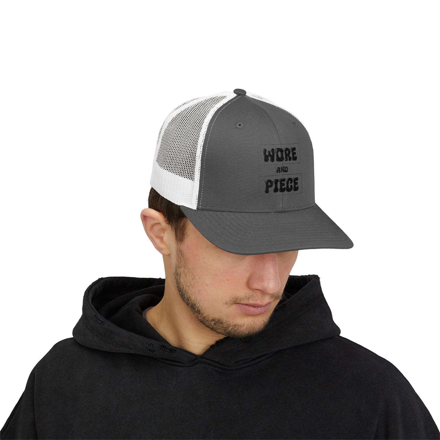 Wore and Piece Snapback Trucker Cap