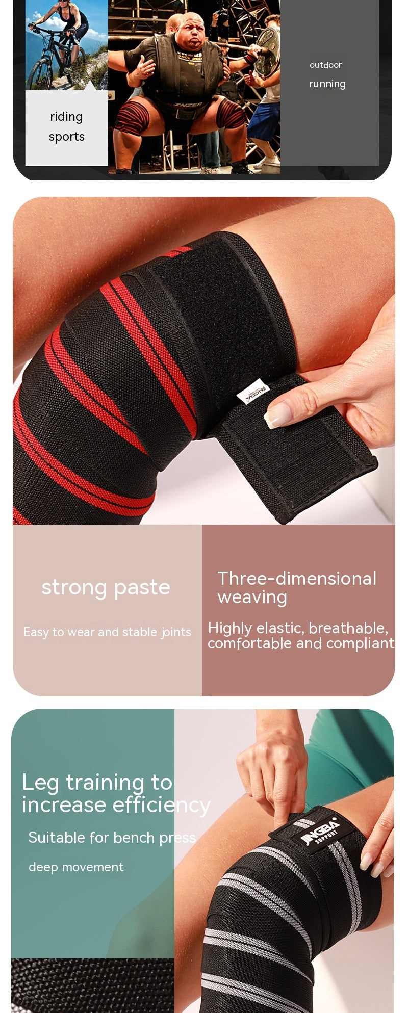 Outdoor Fitness Training Knee pads