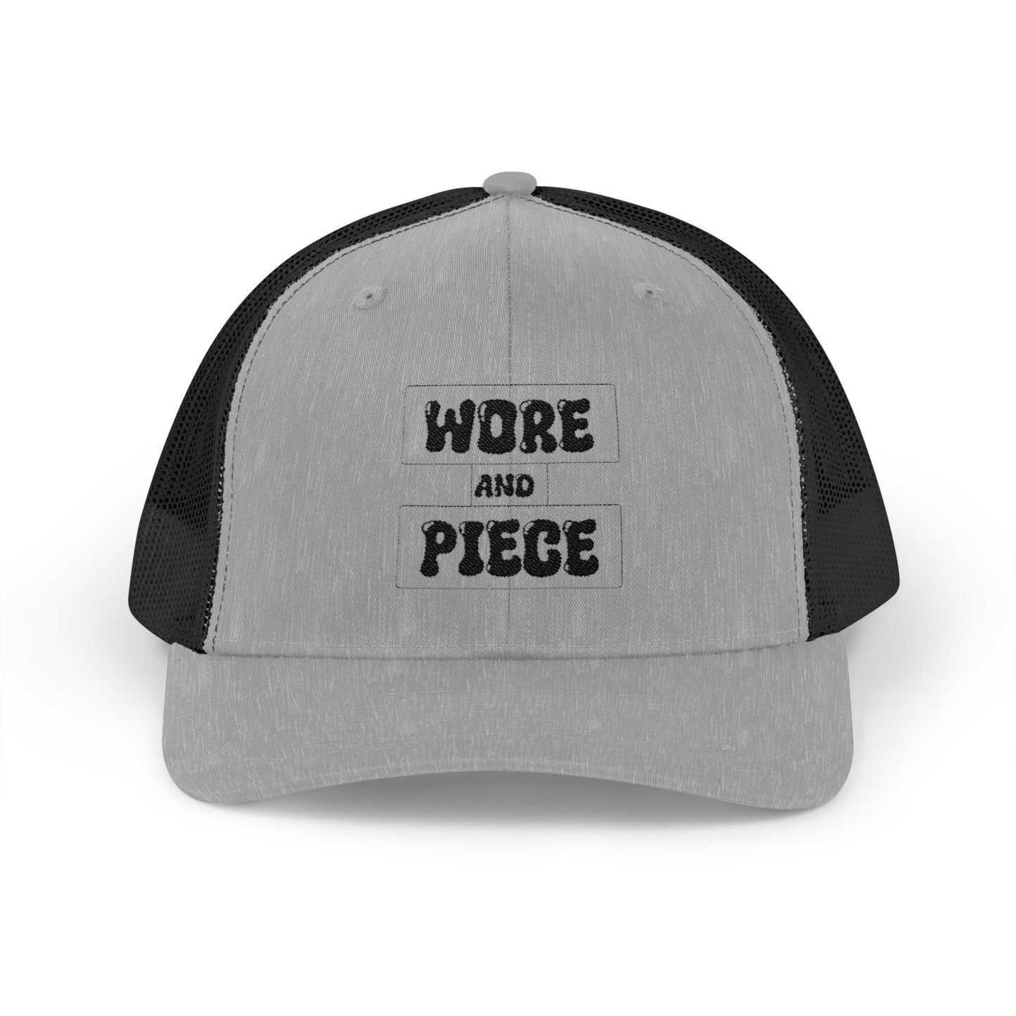 Wore and Piece Snapback Trucker Cap