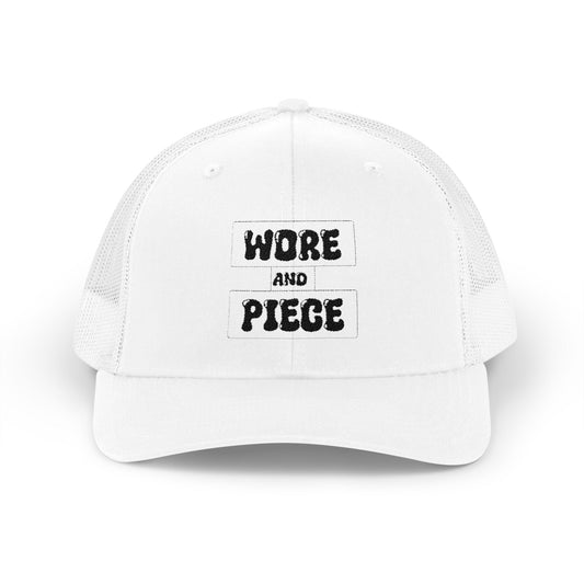 Wore and Piece Snapback Trucker Cap
