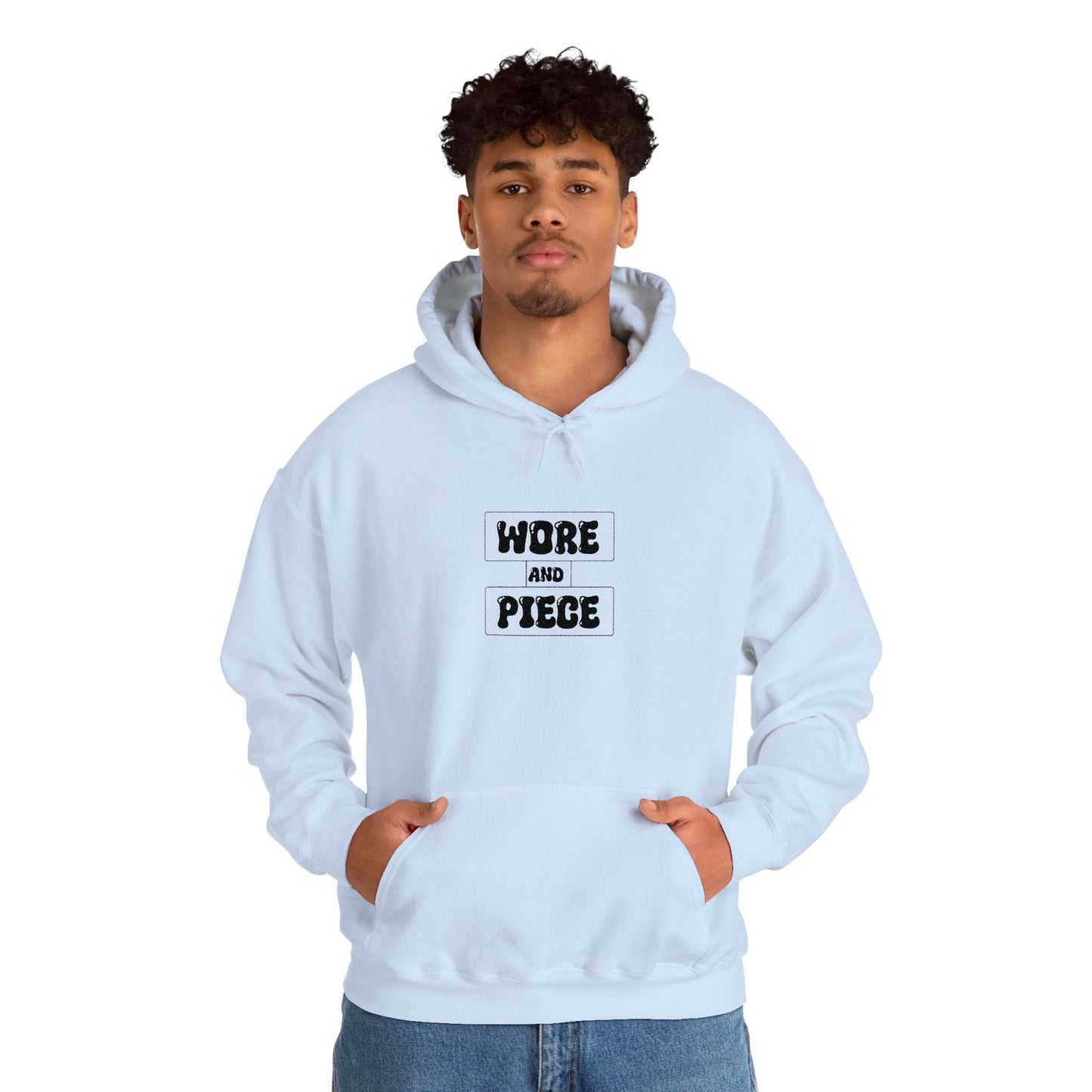 Wore and Piece Unisex Heavy Blend™ Hooded Sweatshirt