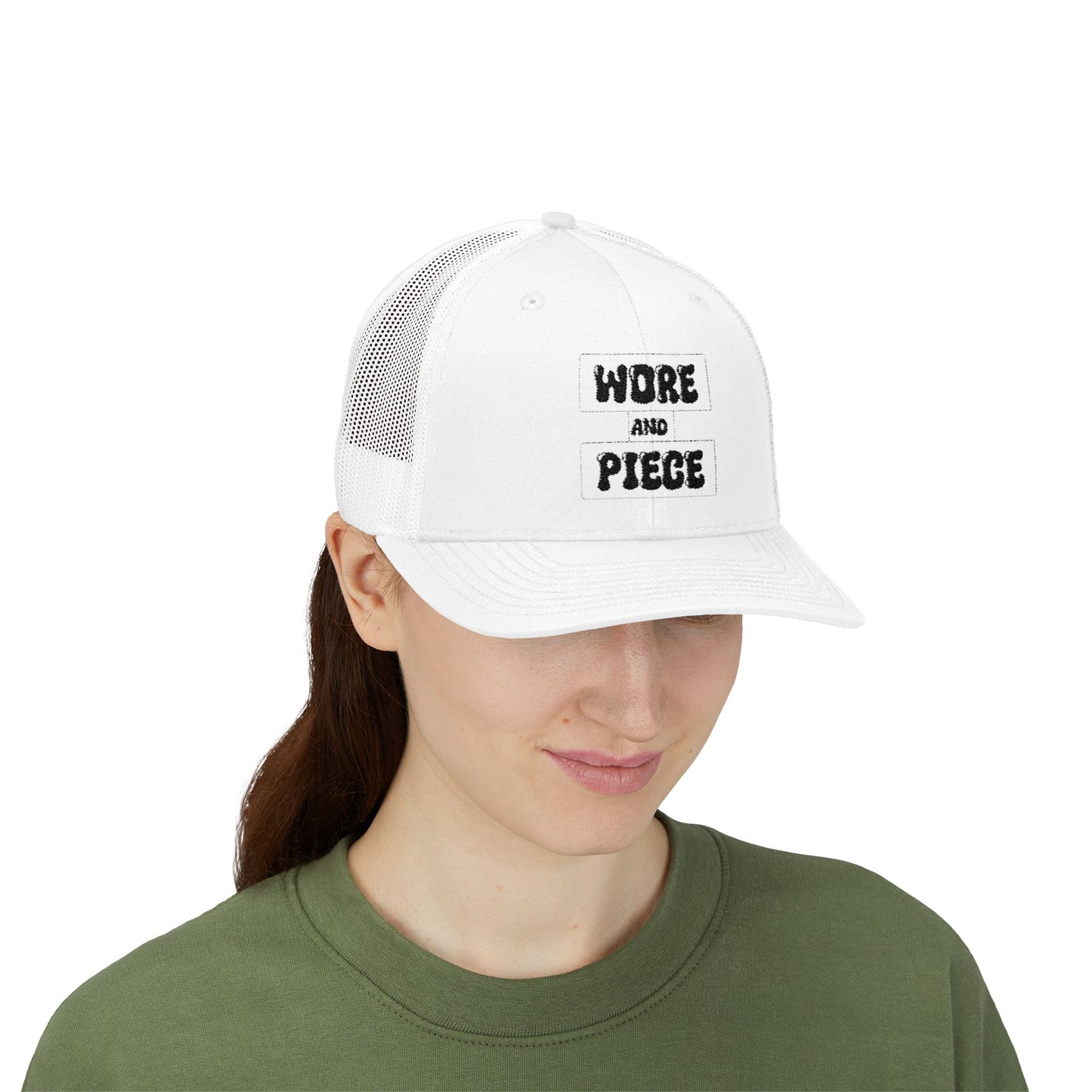 Wore and Piece Snapback Trucker Cap