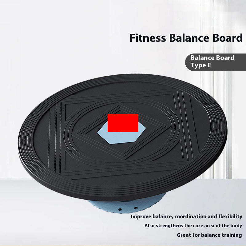 Portable Fitness Wood Surf Balance Board