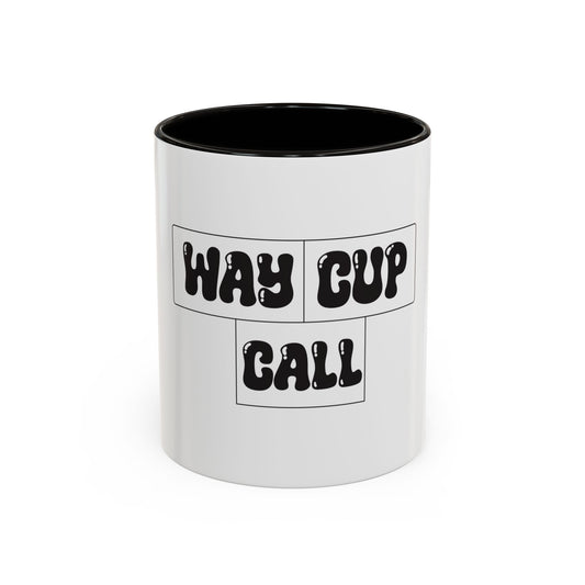 Colorful Ceramic Mug with Fun Quote