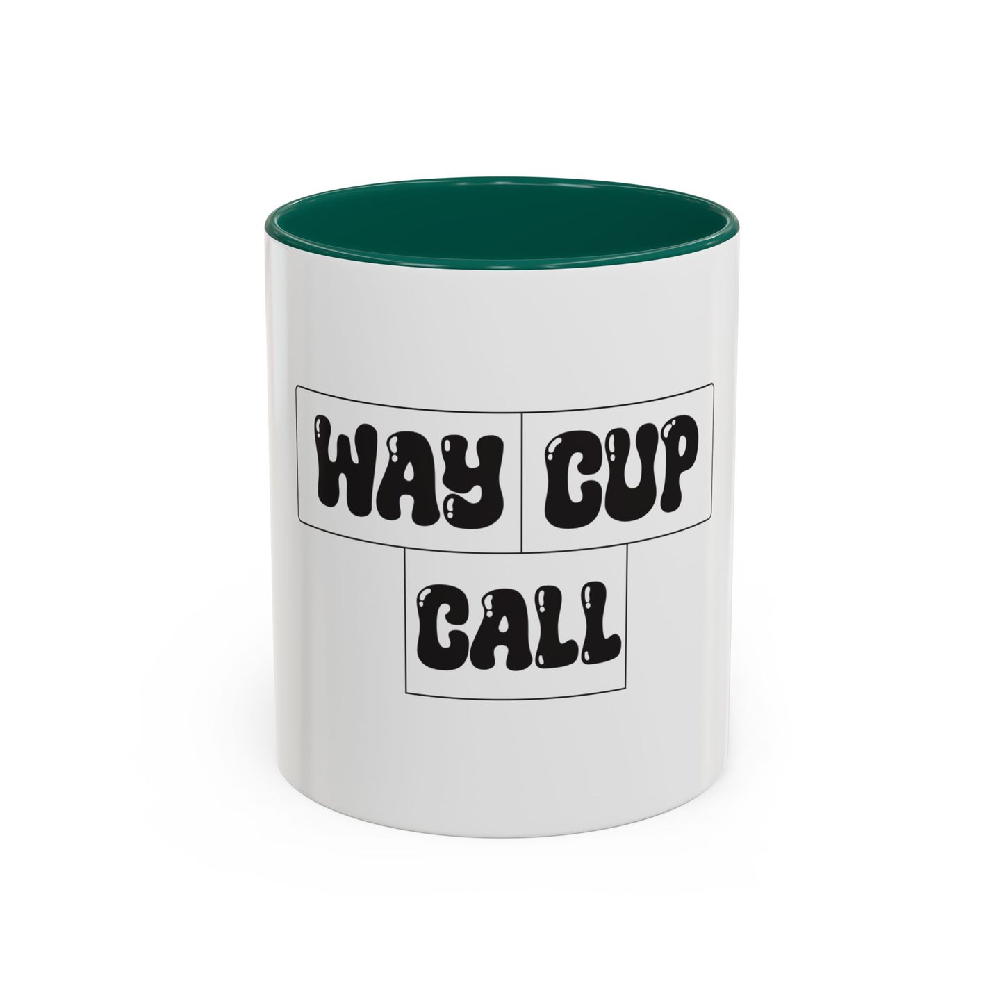Colorful Ceramic Mug with Fun Quote