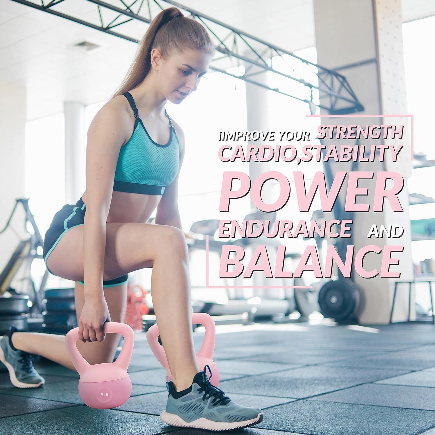 Soft Vinyl Kettlebells