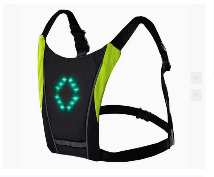 Remote Control Outdoor USB Rechargeable Reflective Vest