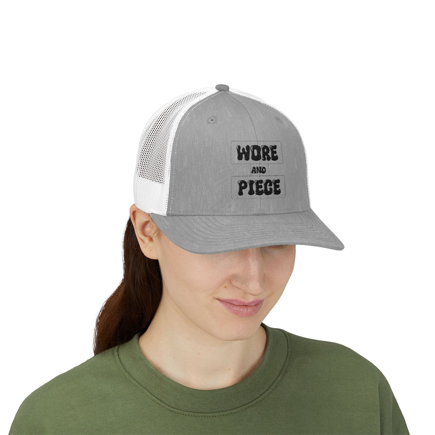 Wore and Piece Snapback Trucker Cap