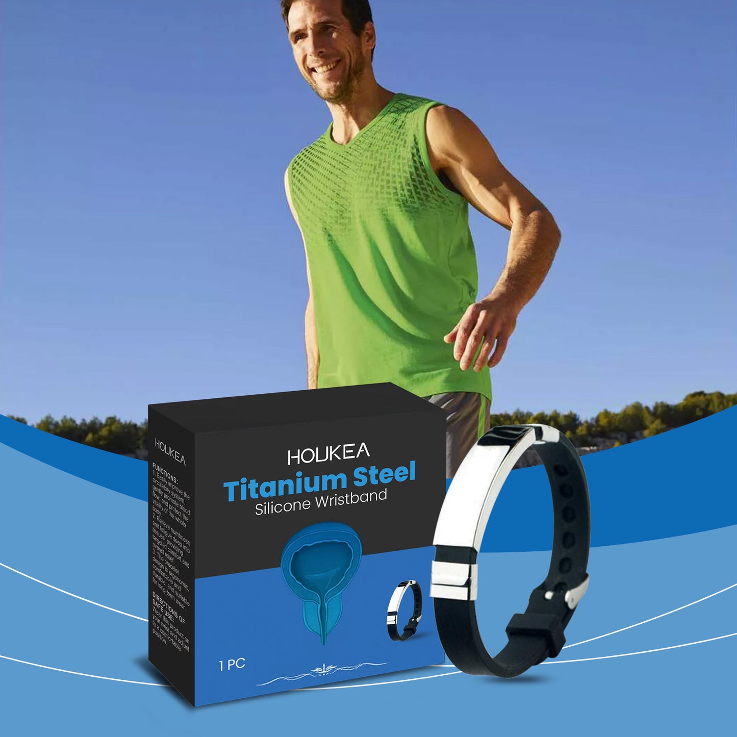 Portable Outdoor Relieve Discomfort Exercise Bracelet