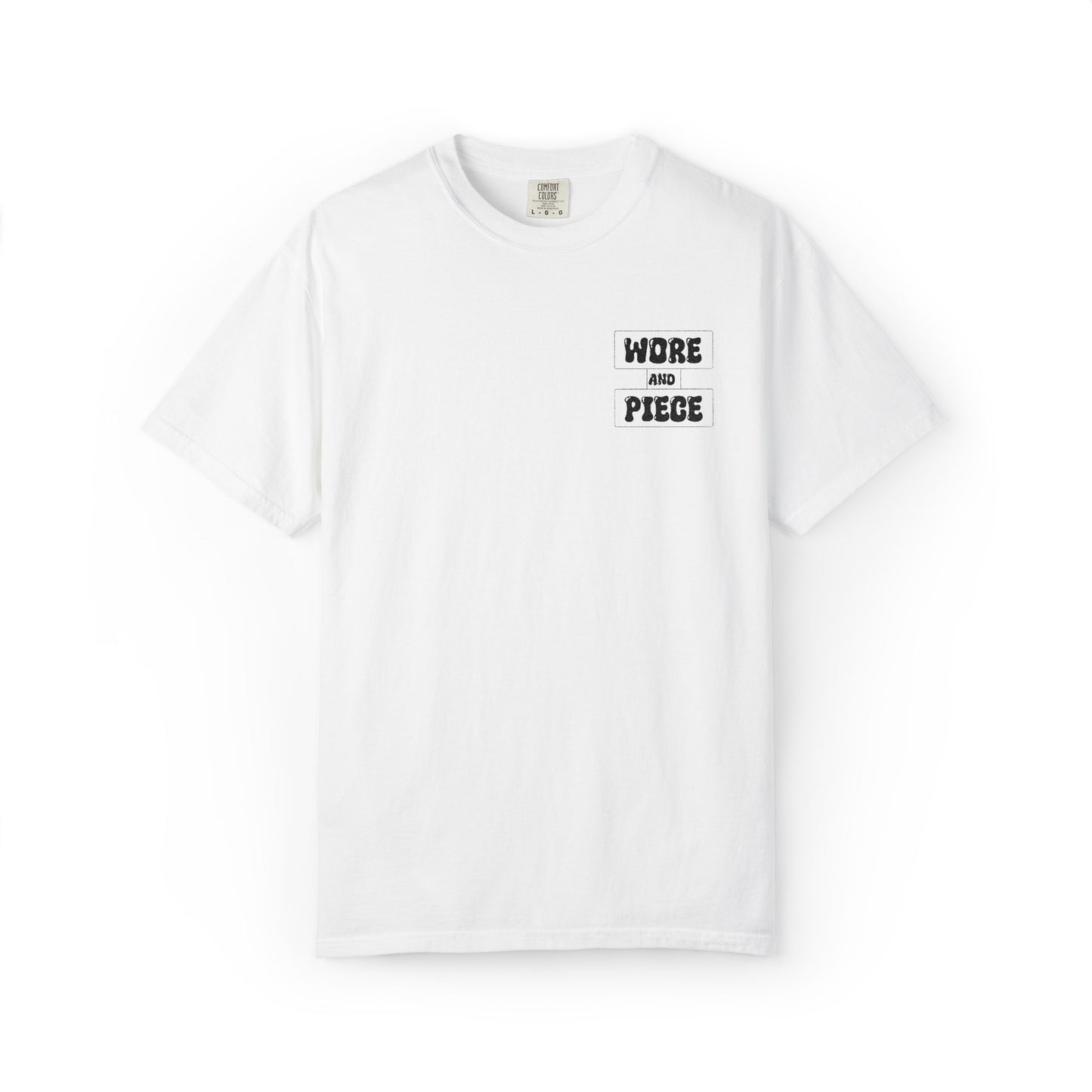 Worn and Piece Unisex Garment-Dyed T-Shirt