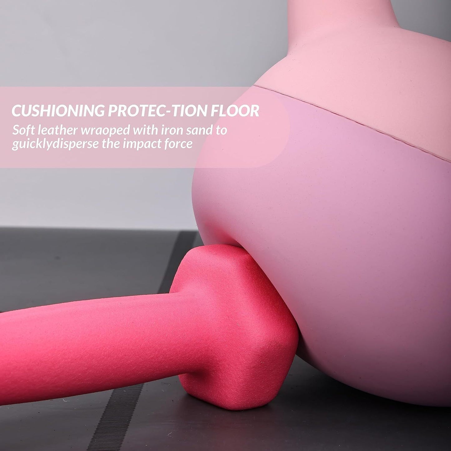 Soft Vinyl Kettlebells