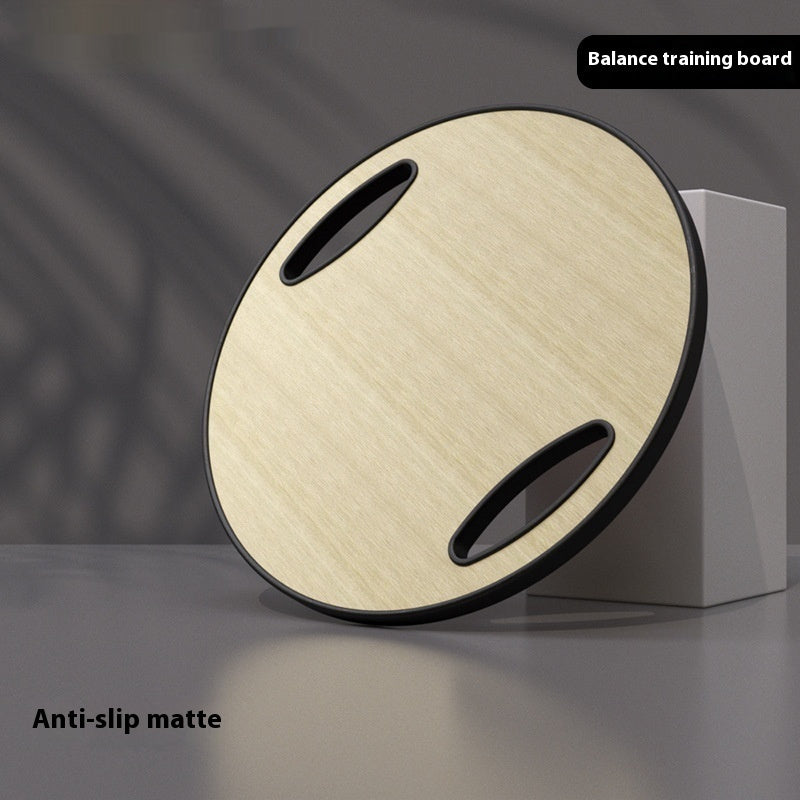 Portable Fitness Wood Surf Balance Board