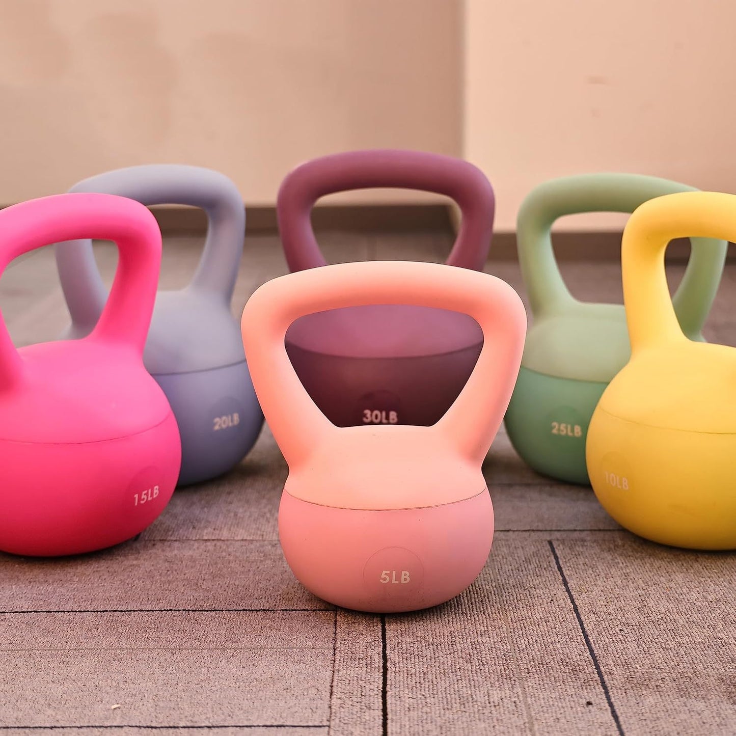 Soft Vinyl Kettlebells