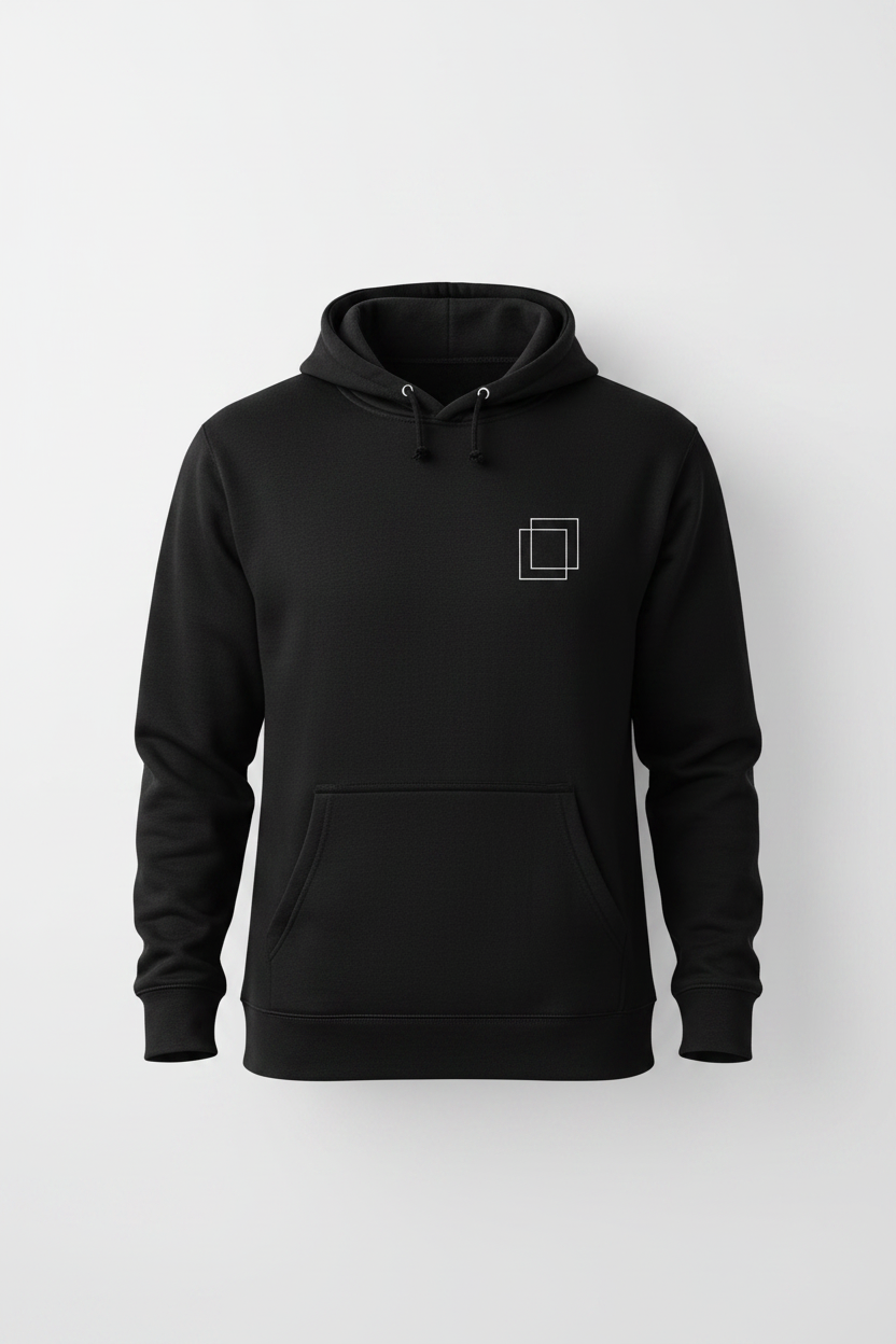 Frame Hoodie™ Front Chest Mockup