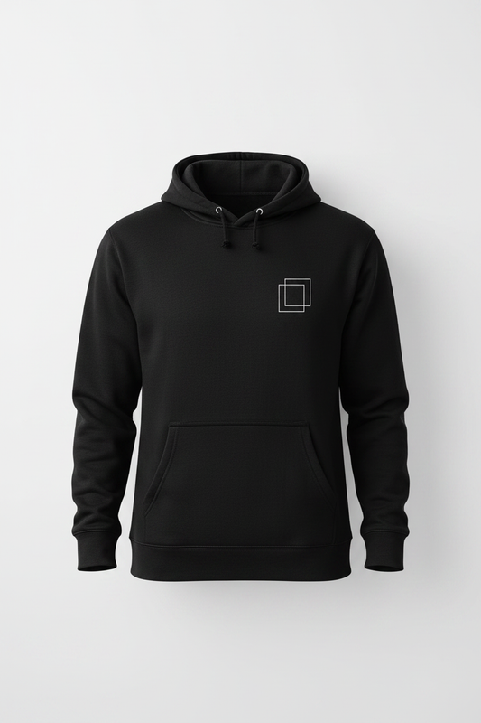 Frame Hoodie™ Front Chest Mockup