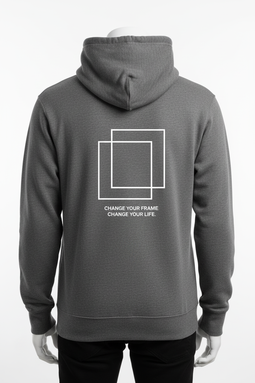 Frame Hoodie™ Grey Back Final