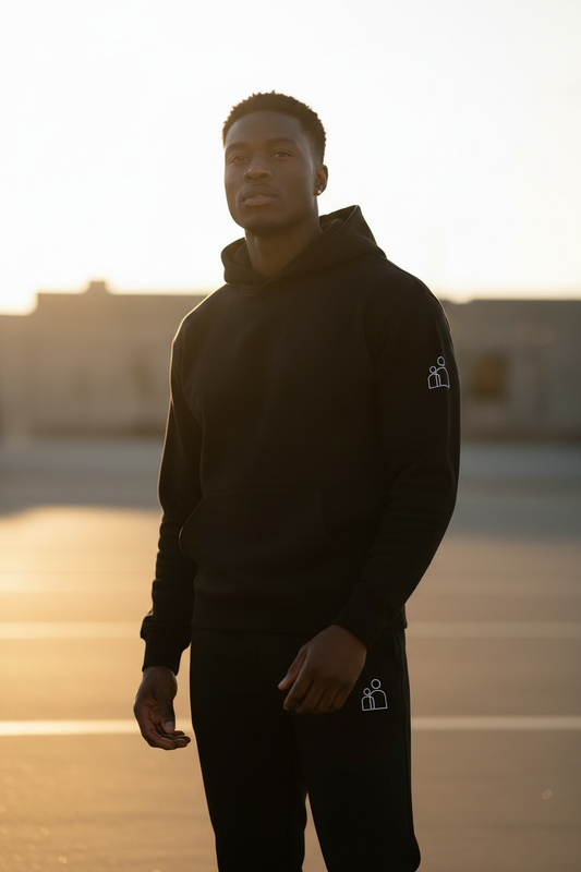 Human Essentials Hoodie — Black